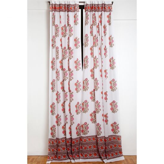 Sanya Curtain - Pink/Orange